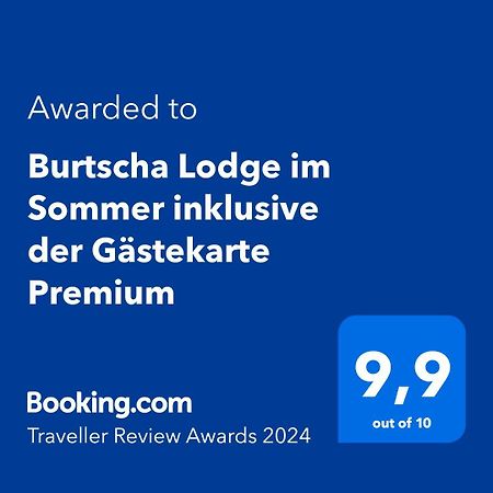 Burtscha Lodge Bürserberg Exteriér fotografie